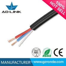 China High Quality 3 Core Flexible Cable RVV Power Cable 300/500V